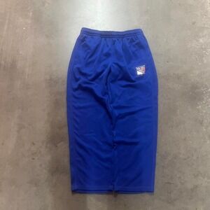 Y2K‎ New York rangers men's blue baggy sweatpants nhl